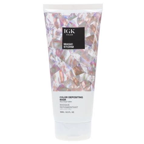 Get ready for a hair color revolution with Igk's magic storm mask